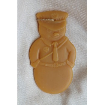 Police snowman