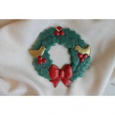Wreath with bird