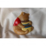 Pooh with honey painted