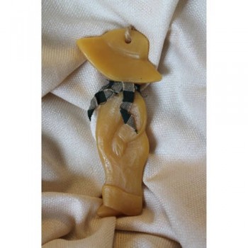 Amish boy with scarf